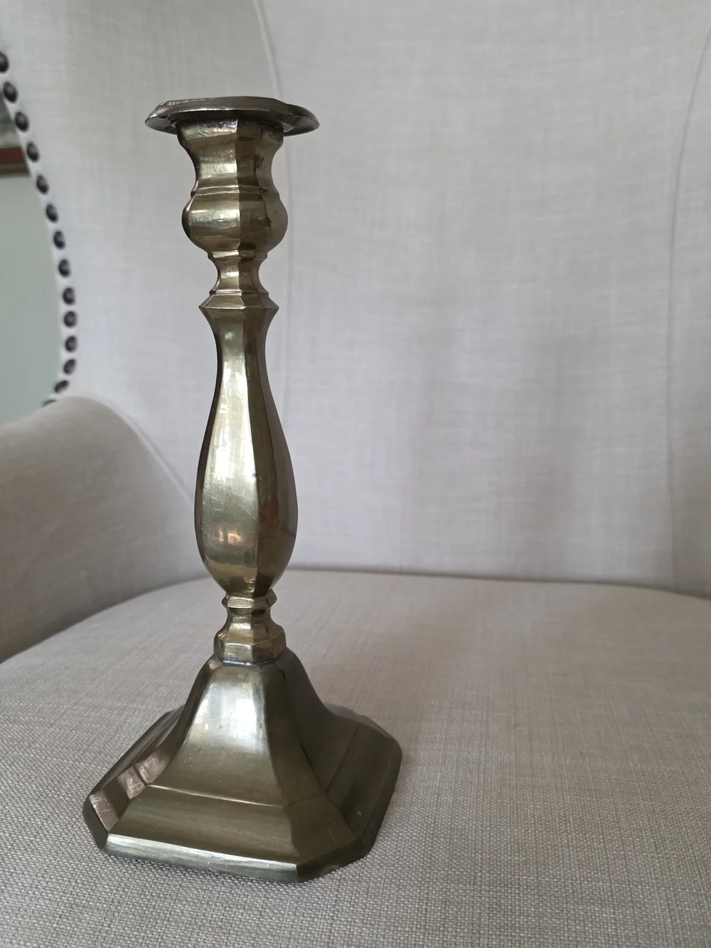 Vintage Brass Candlestick Candleholder